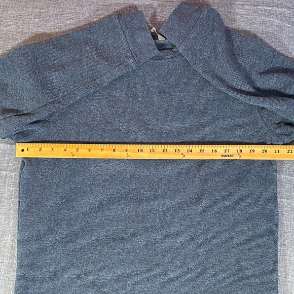 Member’s Mark Blue Indigo Crewneck Pullover Sweatshirt Men’s Size L Cotton Blend - Picture 5 of 8